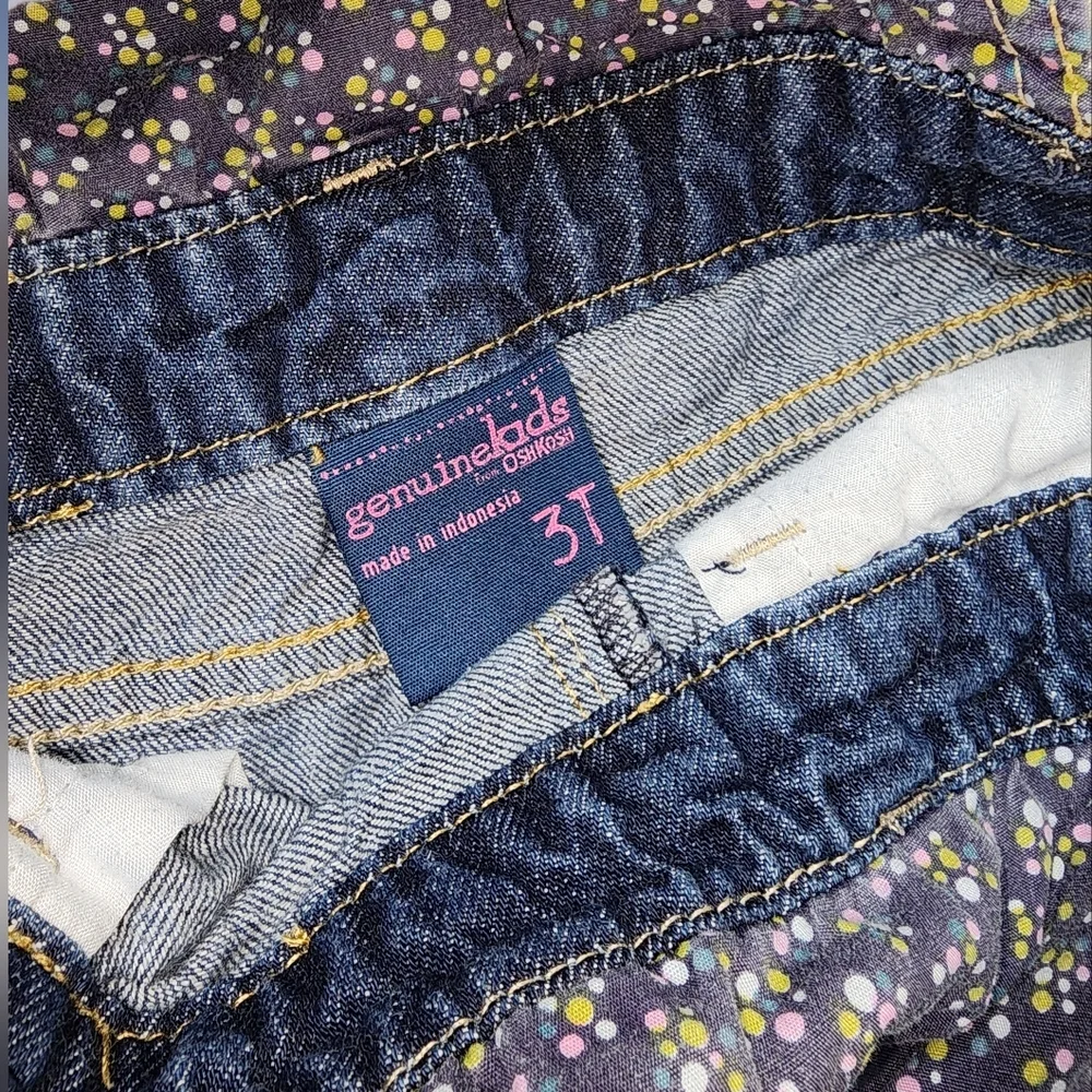 OshKosh B'gosh Denim Overalls 3T